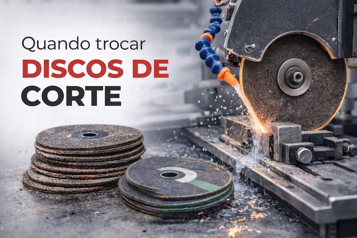 Quando trocar discos de corte